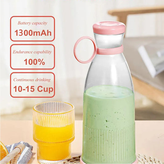 Fresh Juice Portable Rechargable Blender