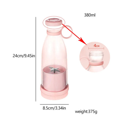 Fresh Juice Portable Rechargable Blender